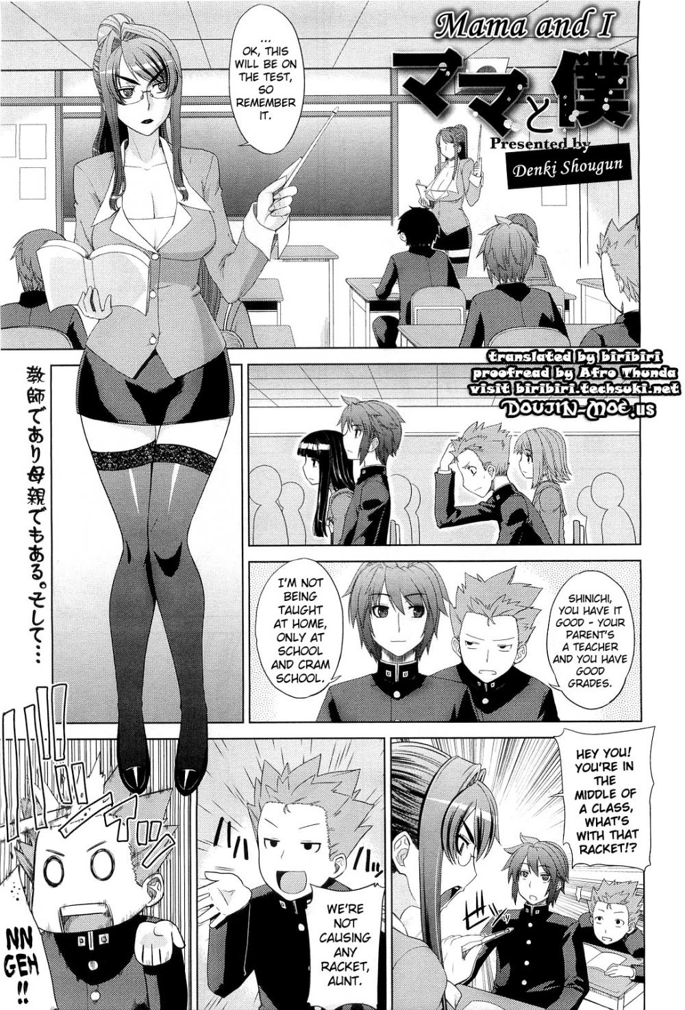 Hentai Manga Comic-Mama and I-Read-1